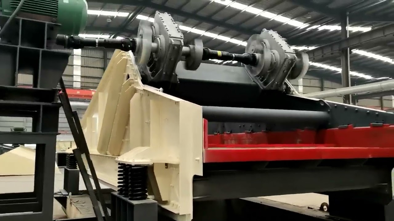 Linear Vibrating Screen No Load Test